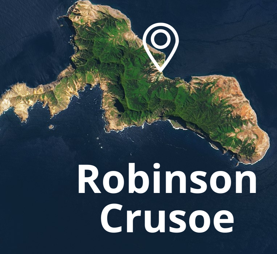 Mapa Juan Fernández